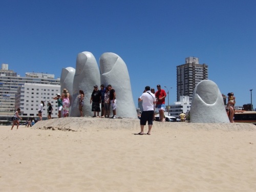 Amy's Pick - The Hand Sculpture - Punta del Este, Uruguay