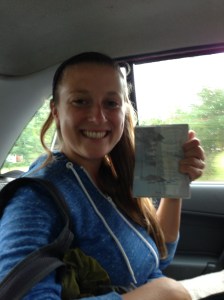 Finally stamped into Argentina!